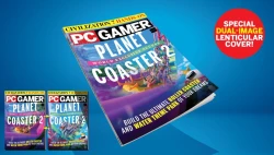  PC Gamer's latest issue, featuring an exclusive collectible lenticular front cover, is now available: Planet Coaster 2